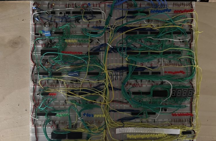 8-Bit computer board as of January 3, 2026
