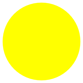 Yellow circle